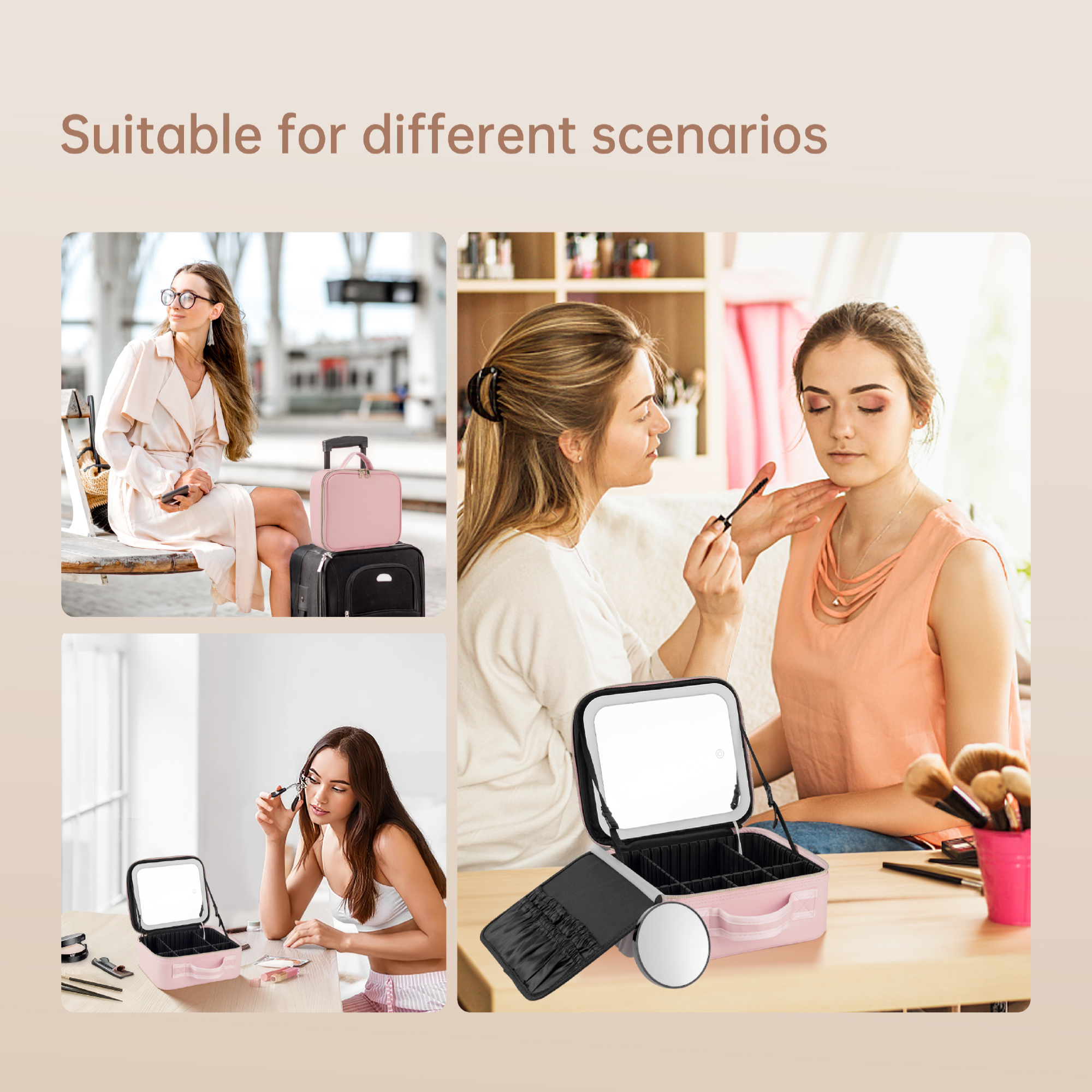 2025 New Product Hot Sale-Travel Cosmetic Bag