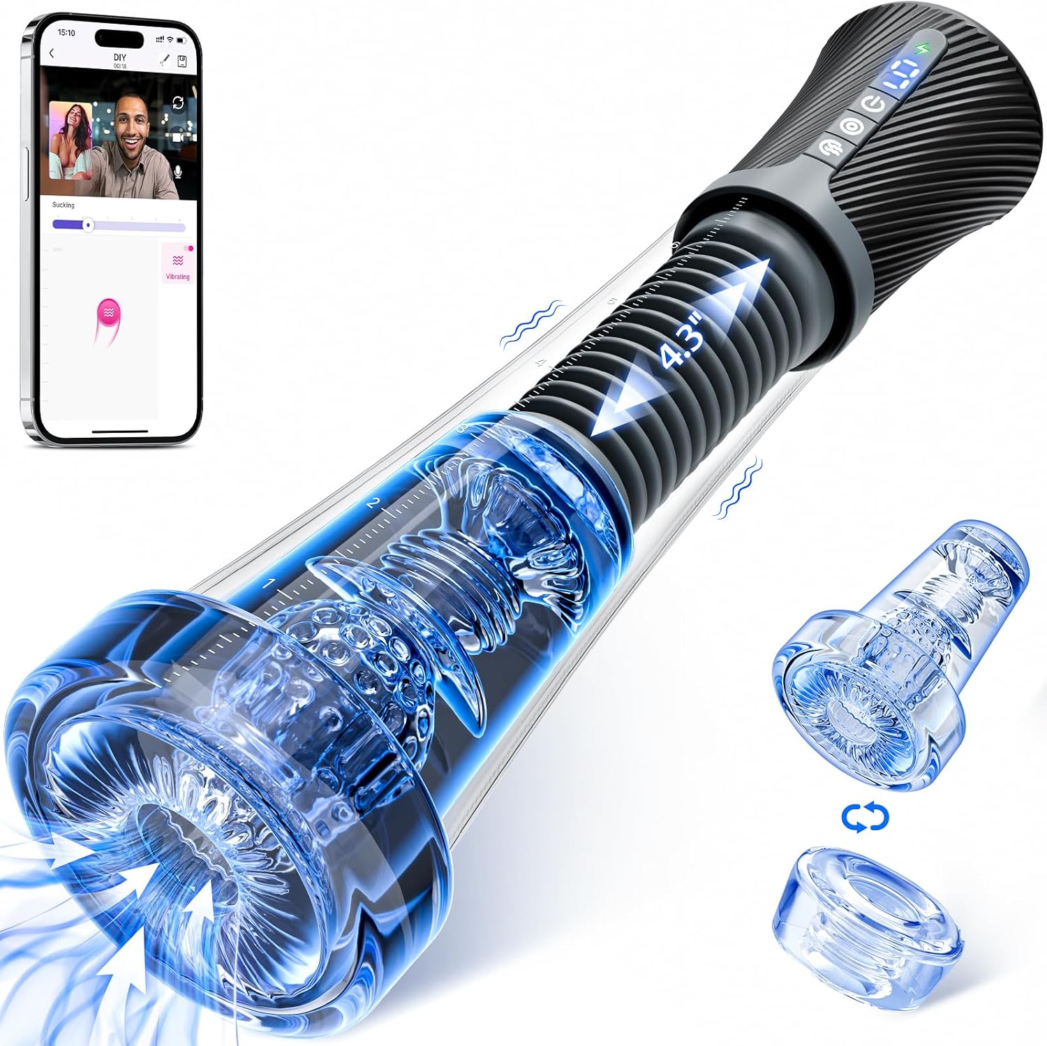 🎁The 'Sculptor' Penis Pump🔥Shape Your Size💪Amplify Your Pleasure😍